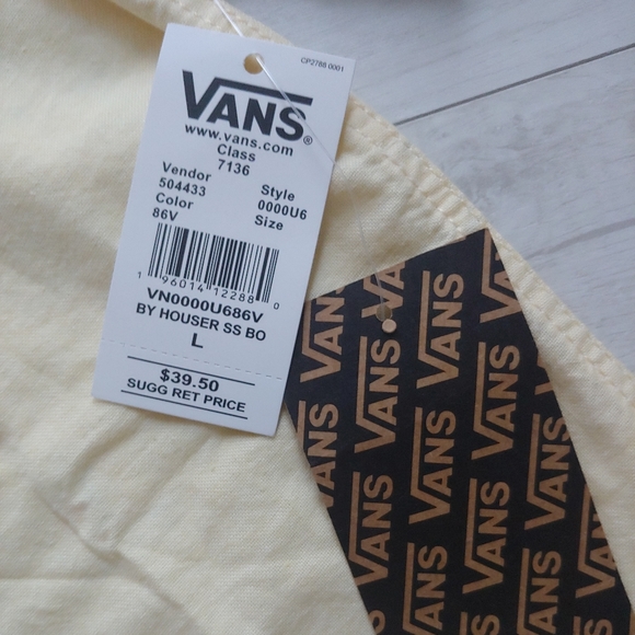 VANS NEW boys Houser Button Down Short Sleeve Shirt - Picture 5 of 12